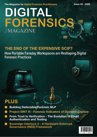 Digital Forensics Magazine Issue 59 Cover
