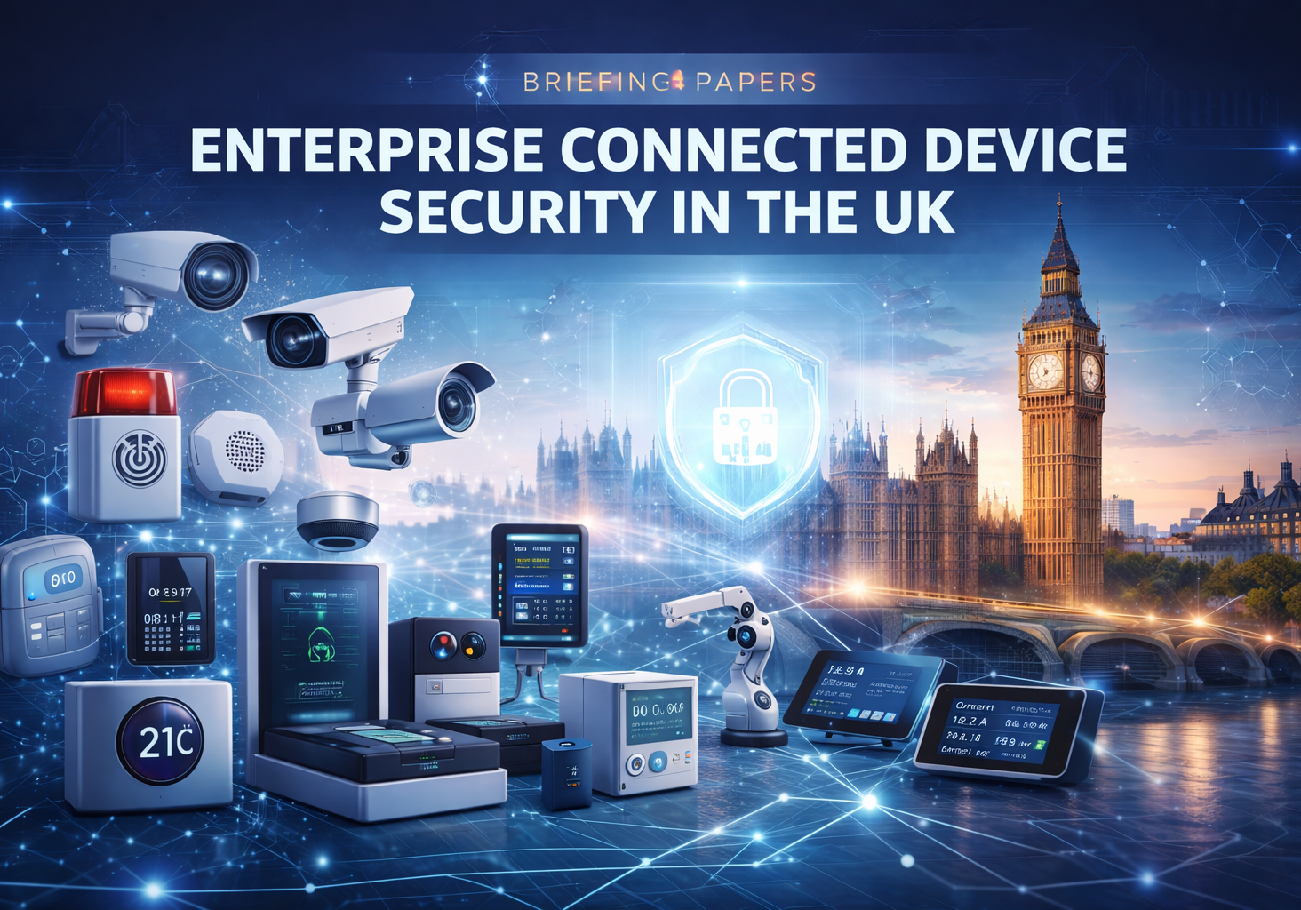 Connected devices securing the UK skyline